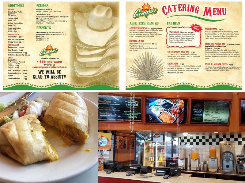 Guapo's Taqueria & Charcoal Chicken Menu
