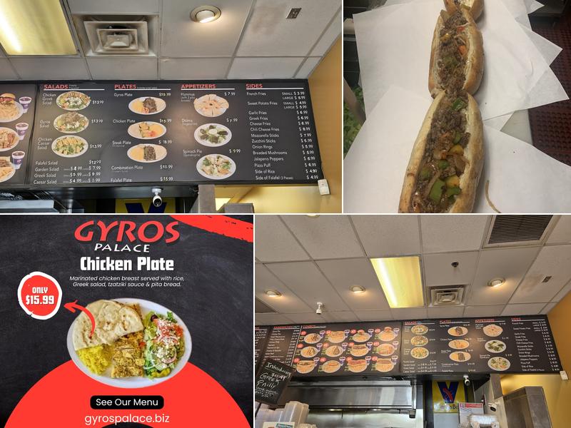 Gyros Palace Menu