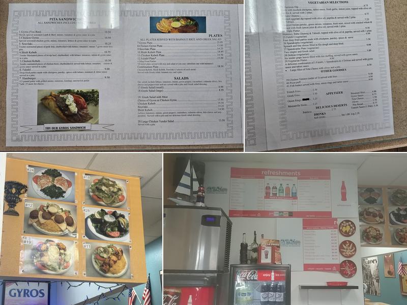 Gyros Place Menu