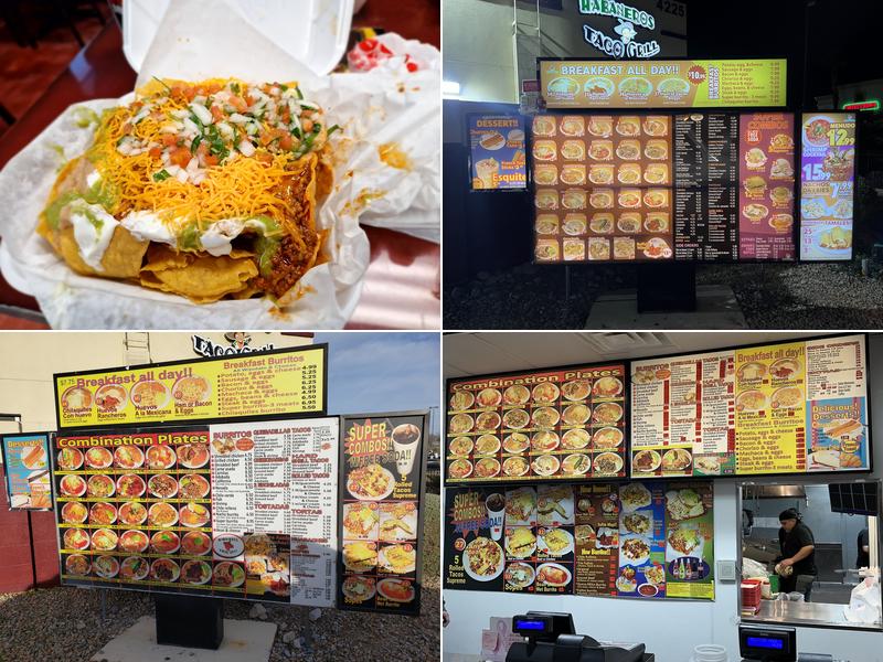 Habaneros Taco Grill #1 (S Fort Apache) Menu