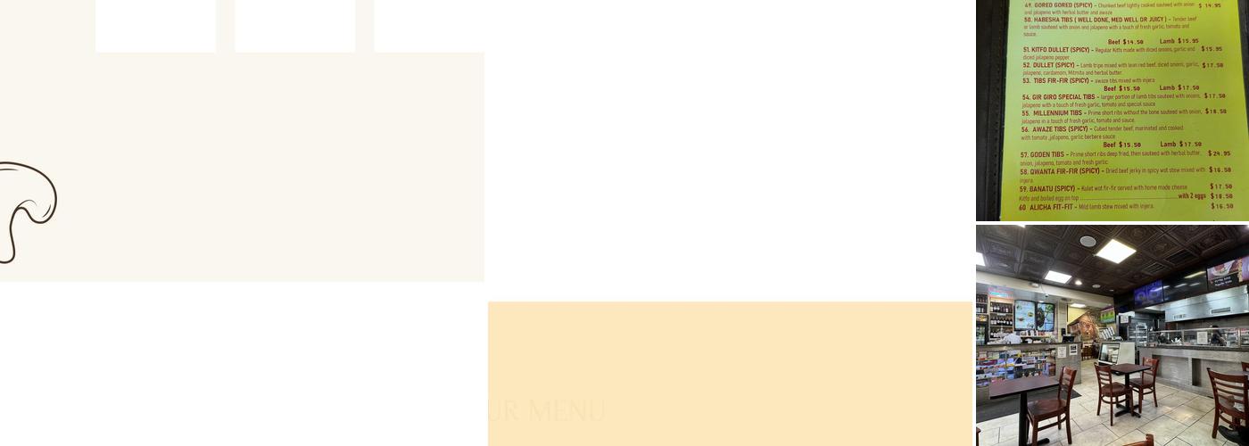 Habesha Market Carry Out & Restaurant Menu