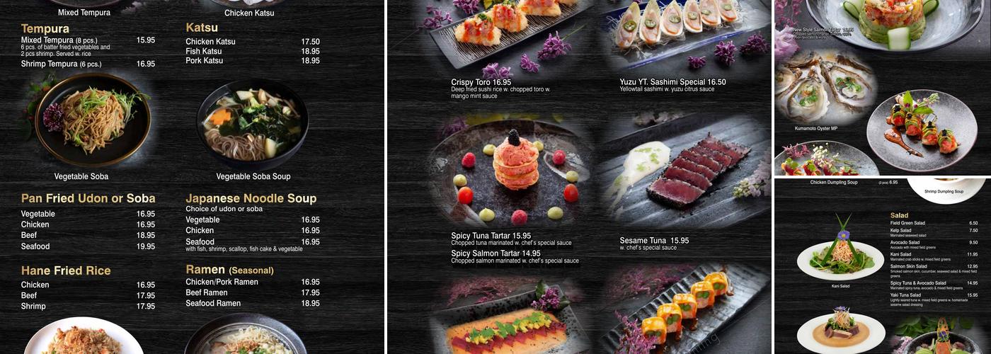 Hane Menu