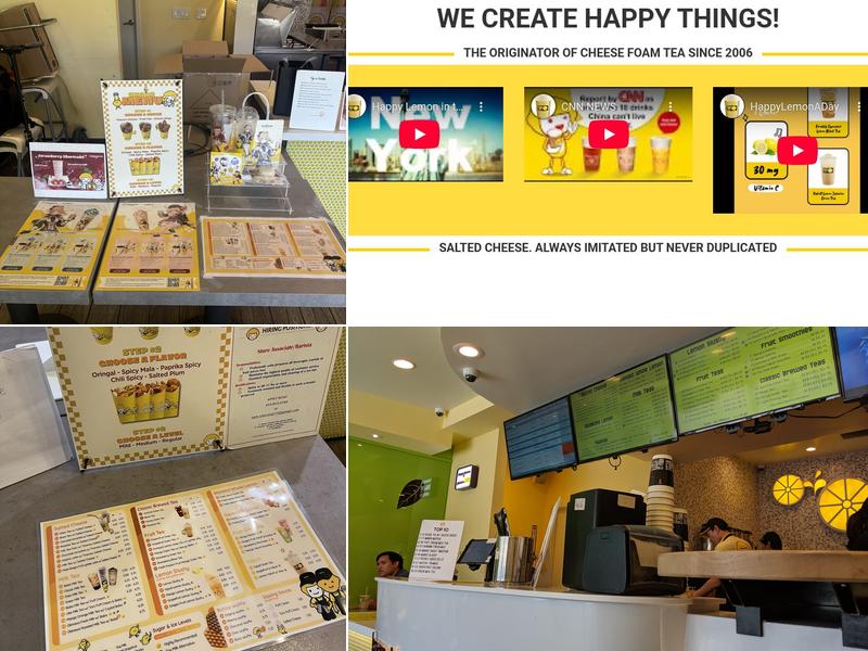 Happy Lemon Menu