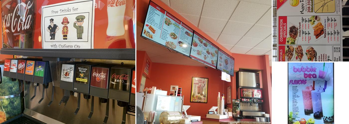 Happy Teriyaki-E.Boise(Micron) Menu