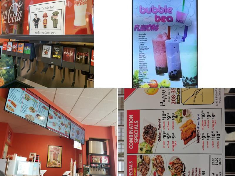 Happy Teriyaki-E.Boise(Micron) Menu