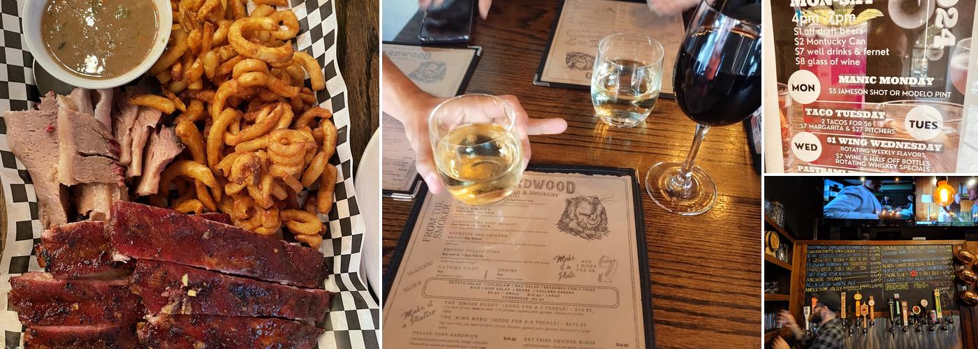 Hardwood Bar & Smokery Menu