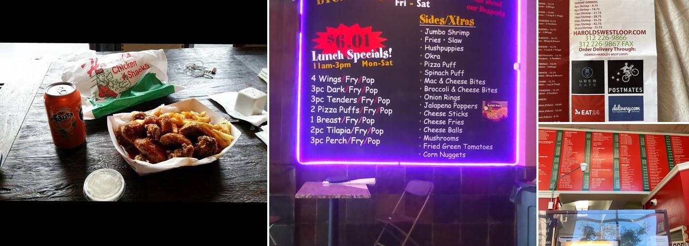 Harold's Chicken Shack West Loop Menu