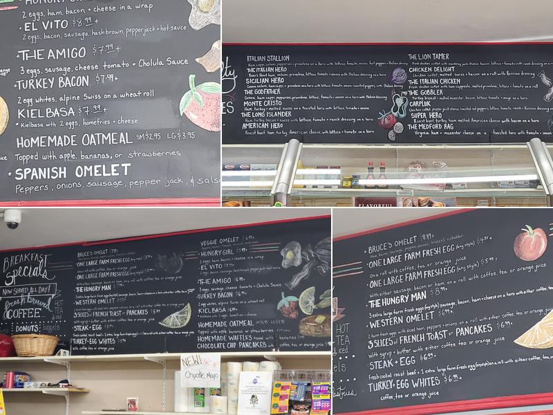 Harvest Moon Deli Menu