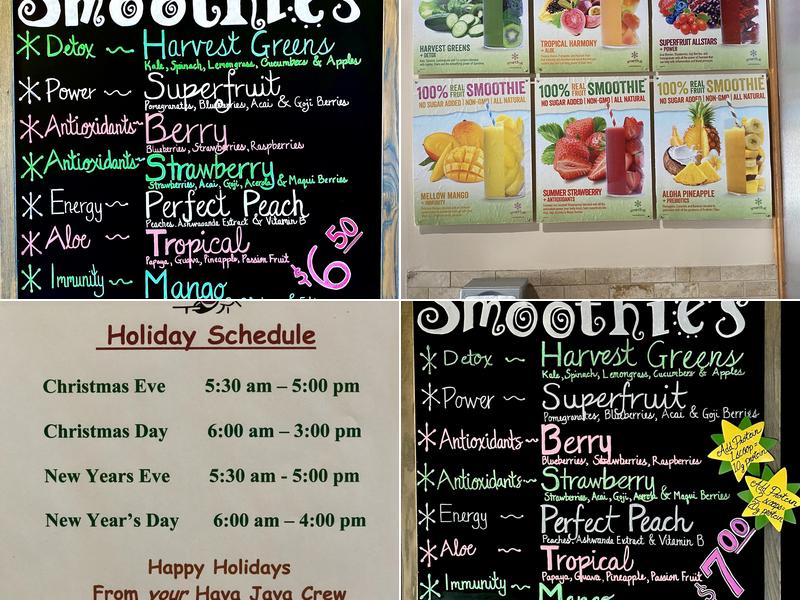 Hava Java Menu