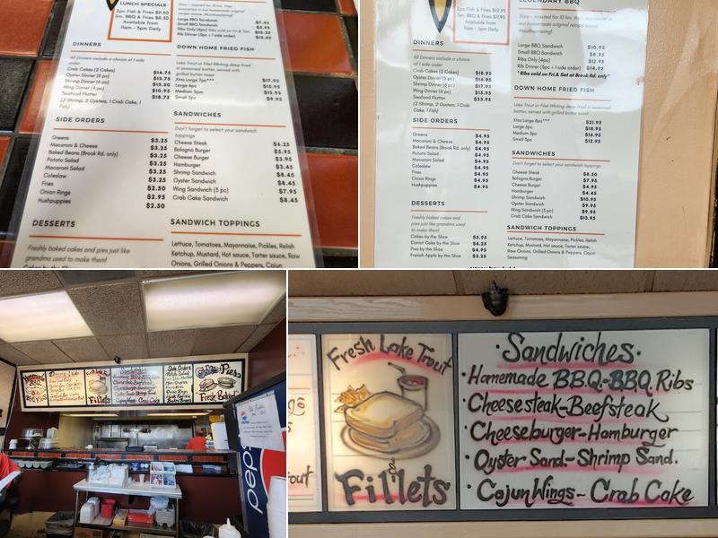 Hawk's BBQ Menu