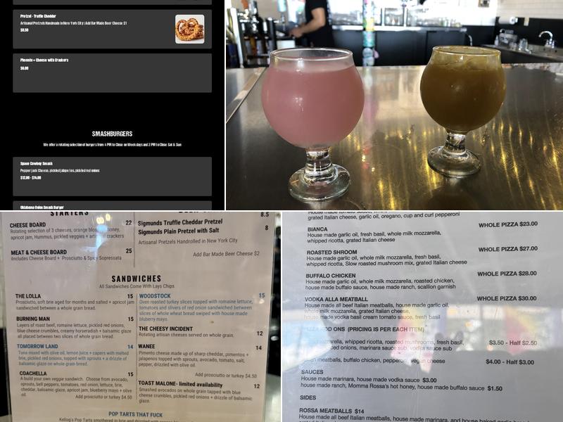 Hawthorne Bottle Shoppe Menu