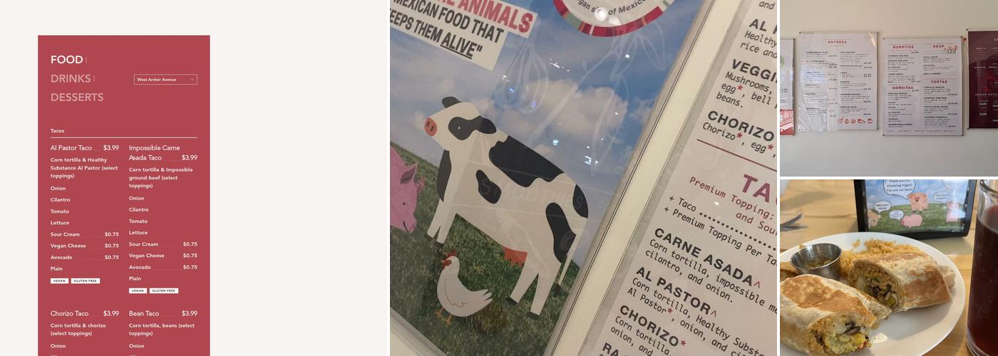 Healthy Substance Kitchen Menu