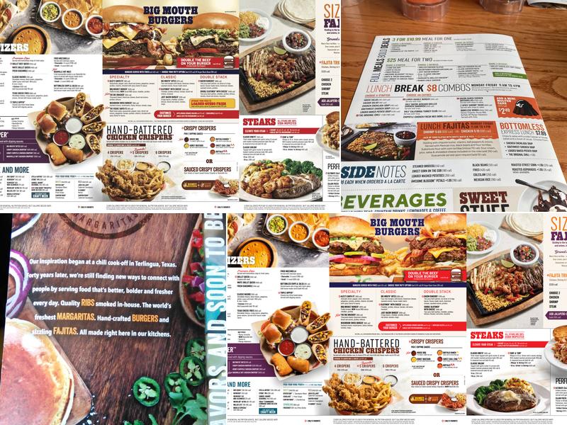 Chili's Grill & Bar Menu