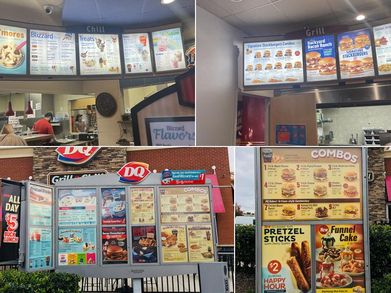 Dairy Queen Grill & Chill Menu