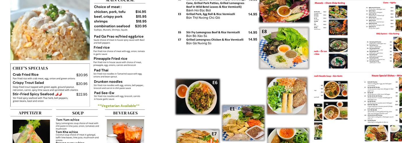 Bun & Oc Everett Menu