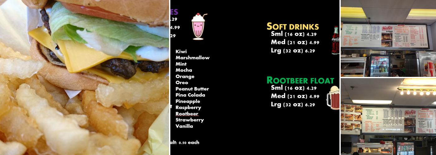 Herfy's Burgers - Georgetown Menu