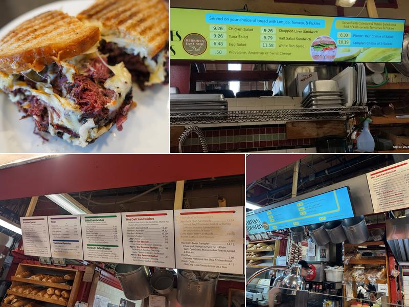 Hershel's East Side Deli Menu