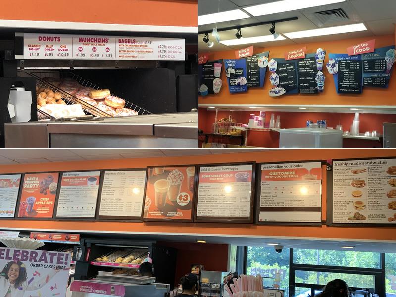 Dunkin' Menu