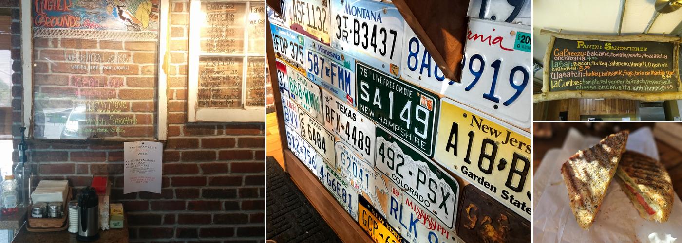 Higher Ground Coffee Menu