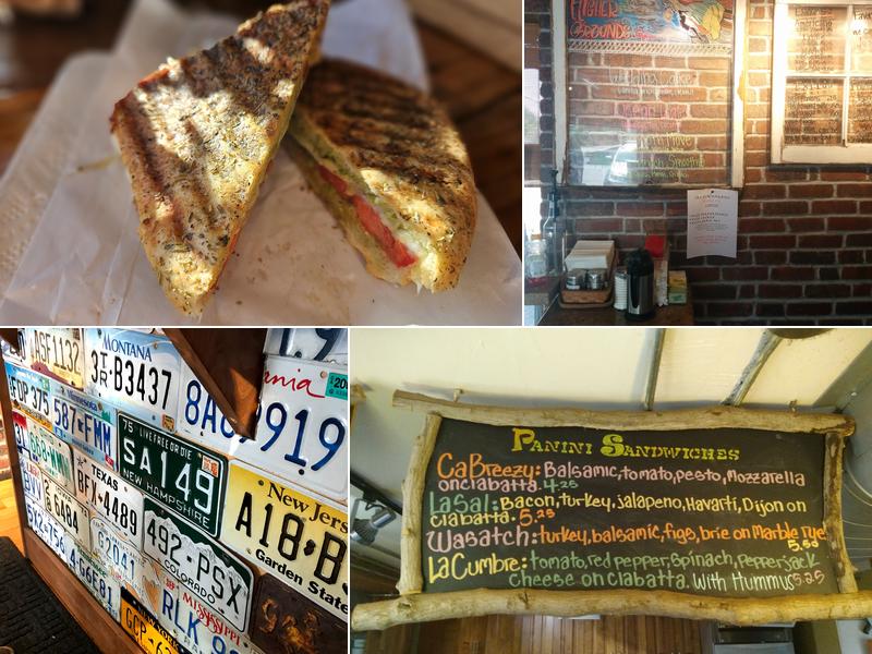 Higher Ground Coffee Menu