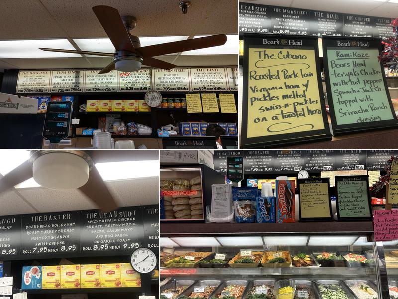 Hinck's Menu