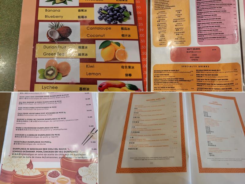 Hing Kee Menu