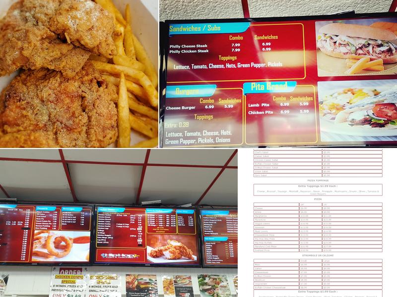 Hip Hop Fish & Chicken Menu