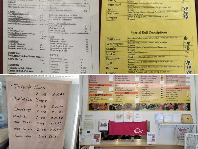 Hiroshi's Take-out & Deli Menu