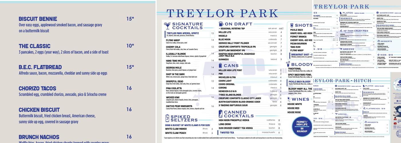 Hitch Menu