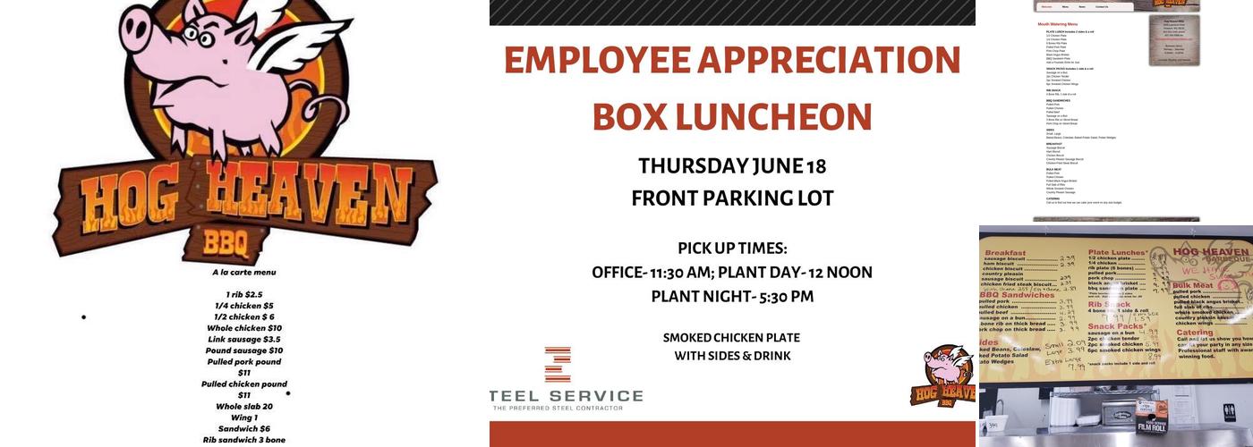 Hog Heaven BBQ Menu