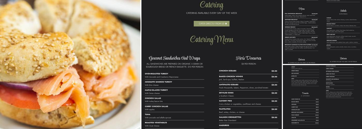 Home Sweet Harlem Menu