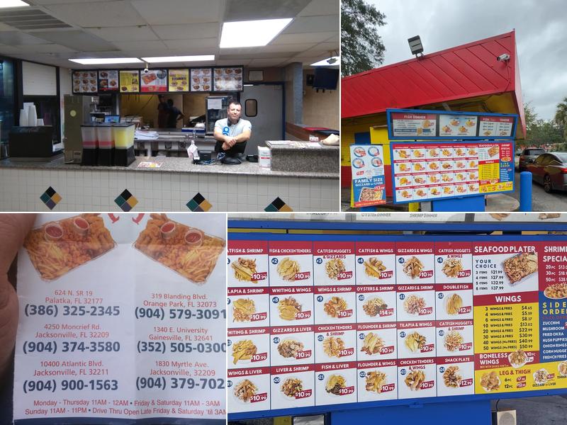 Hook Fish & Chicken Menu