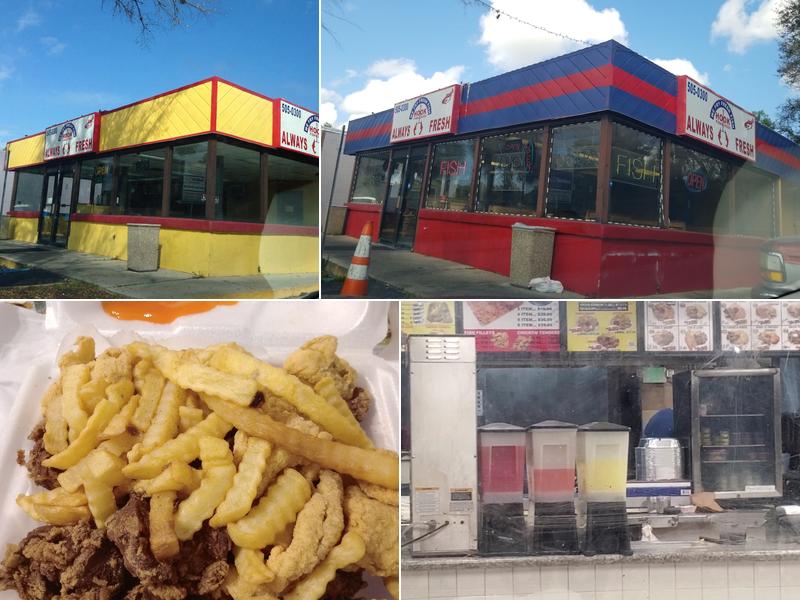 Hook Fish & Chicken 1340 E University Ave, Gainesville