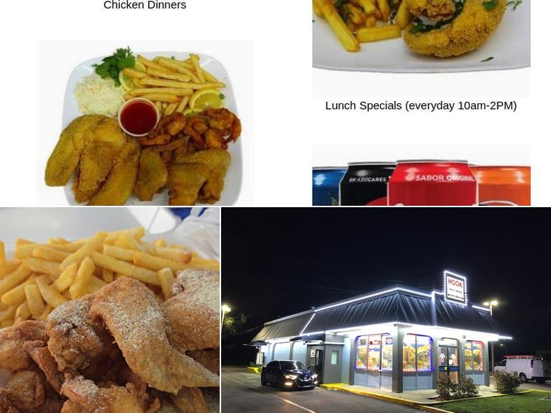 Hook Fish And Chicken Menu