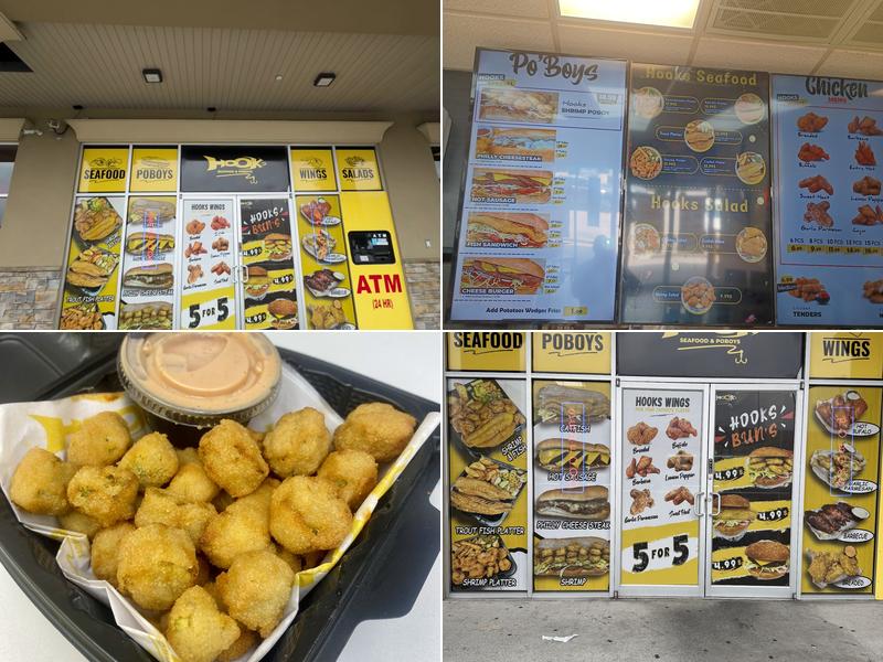 Hooks Seafood & Poboys (Terry parkway) Menu