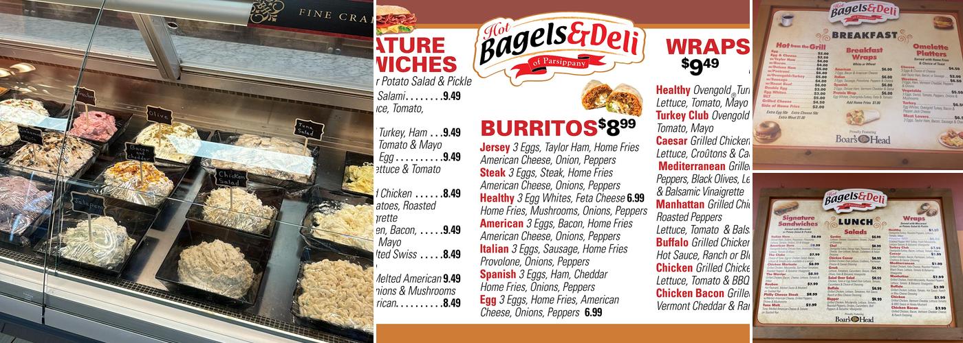 Hot Bagels & Deli of Parsippany Menu