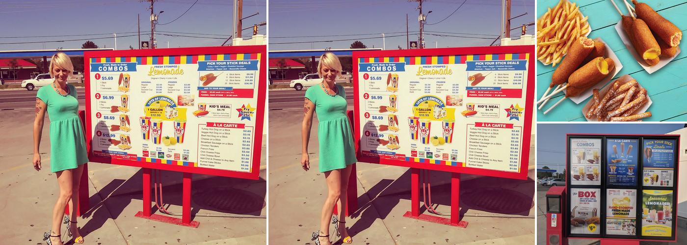 Hot Dog on a Stick DRIVE THRU Menu