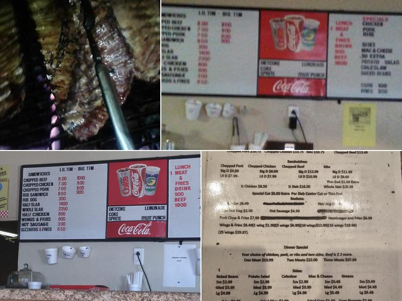 House of Mama D's BBQ & Seafood Menu