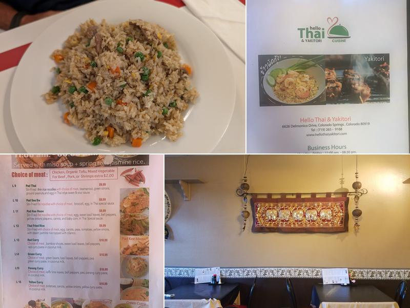 Hello Thai & Yakitori Menu