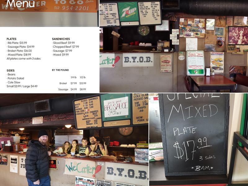 House Park Bar-B-Que Menu