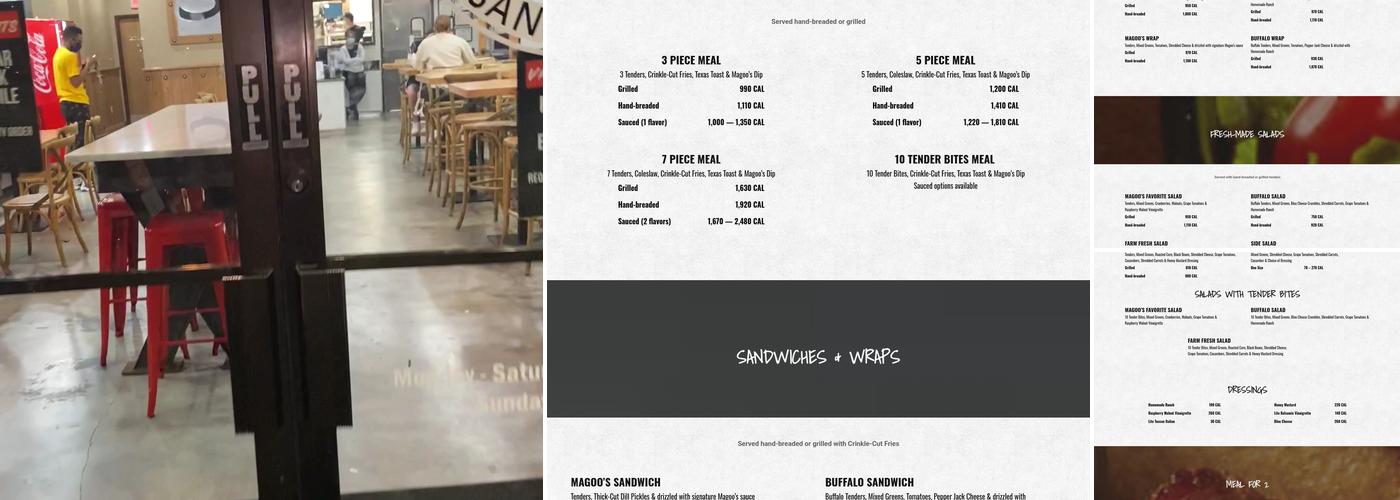 Huey Magoo’s Chicken Tenders - Dr. Phillips Menu