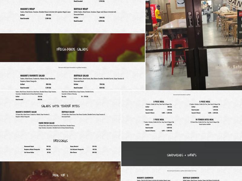 Huey Magoo’s Chicken Tenders - Dr. Phillips Menu