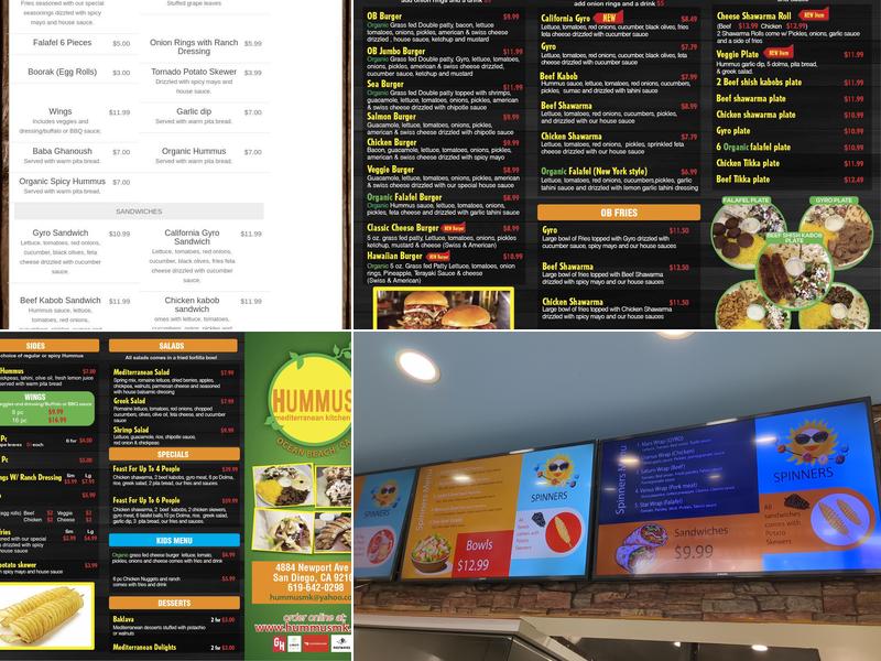 Shawarma House Menu