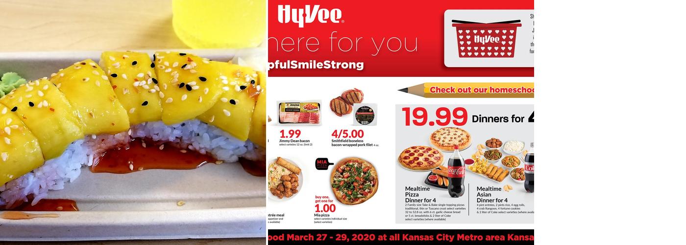 Hy-Vee Market Grille Menu