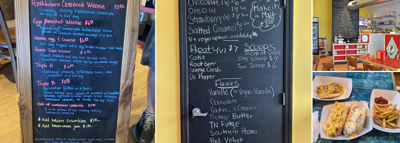 I Dream Of Weenie Menu