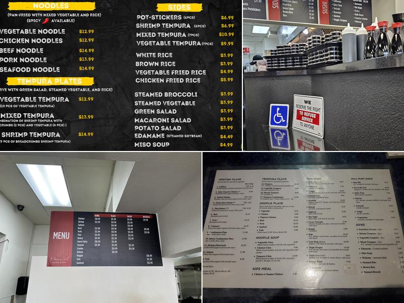 I Love Teriyaki Menu