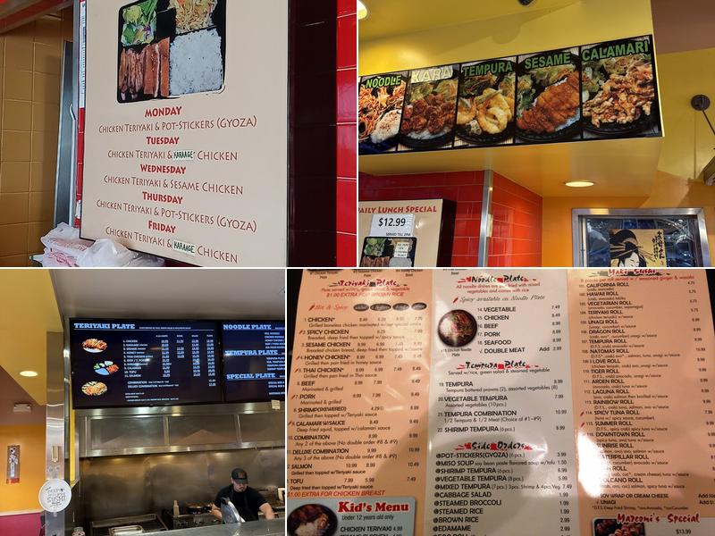 I Love Teriyaki Menu