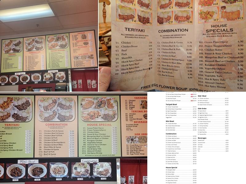 Ichi Teriyaki 28 Menu