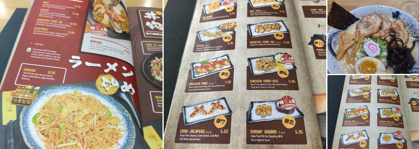 Ichiddo Ramen Roseville Menu