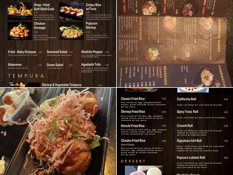 Ichi Ramen House Menu